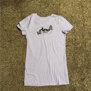 Aeropostale Classic Crew Lavender Tee